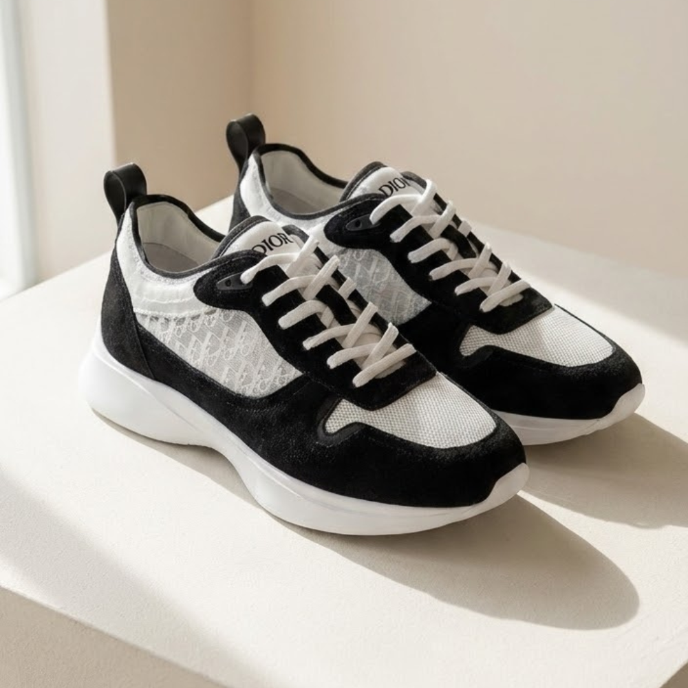 Sneakers Dior B25 Noir Blanc