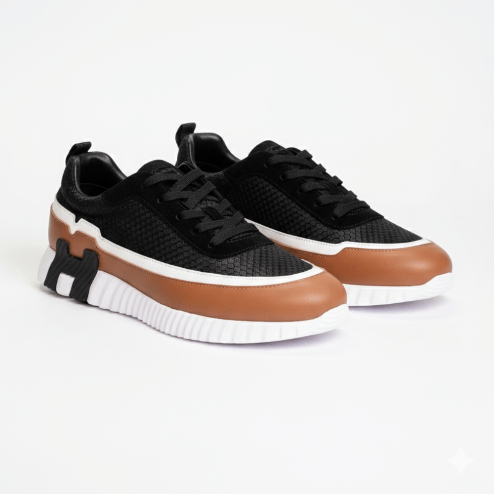 Sneakers Bouncing Noir Marron