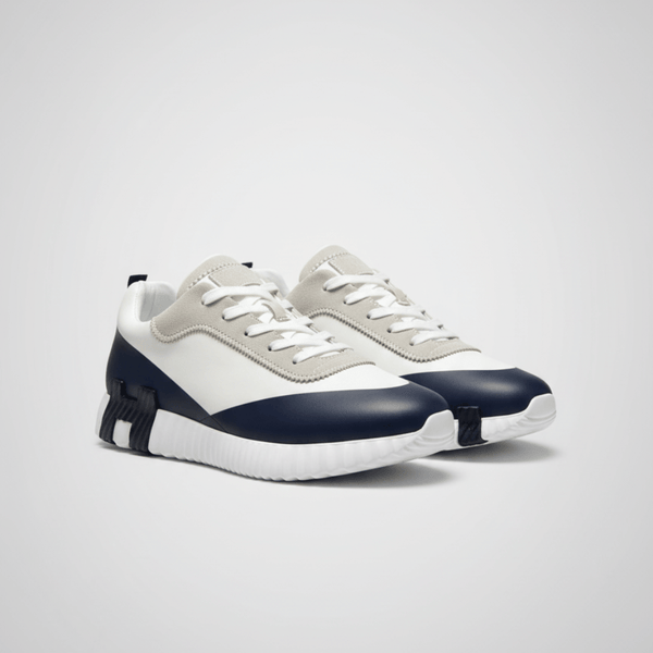 Sneakers Hermès Blanc Bleu